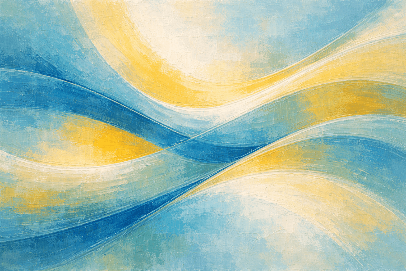 Waves by Zi Shamloo, mixed media