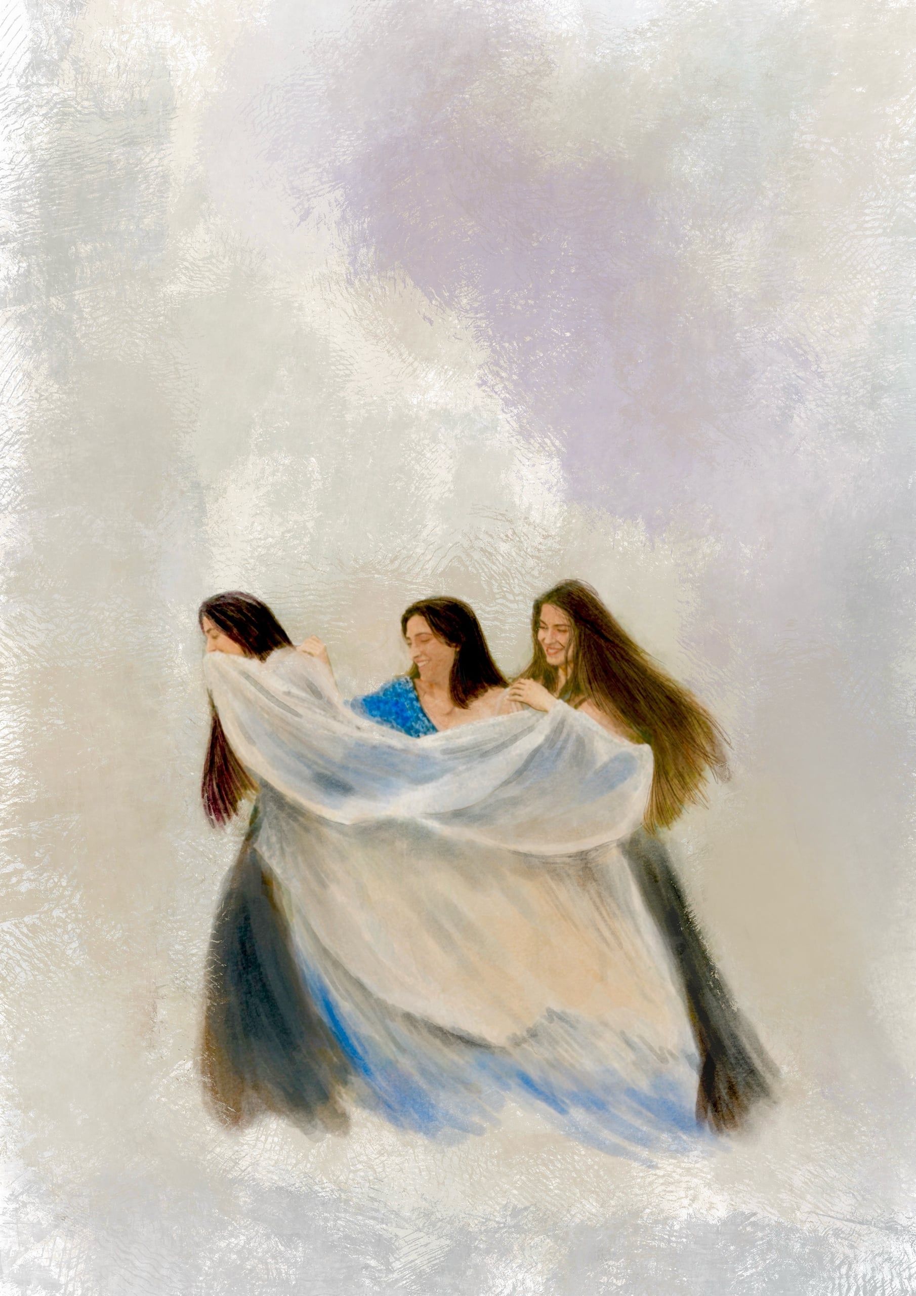 Iran by Zi Shamloo, watercolor